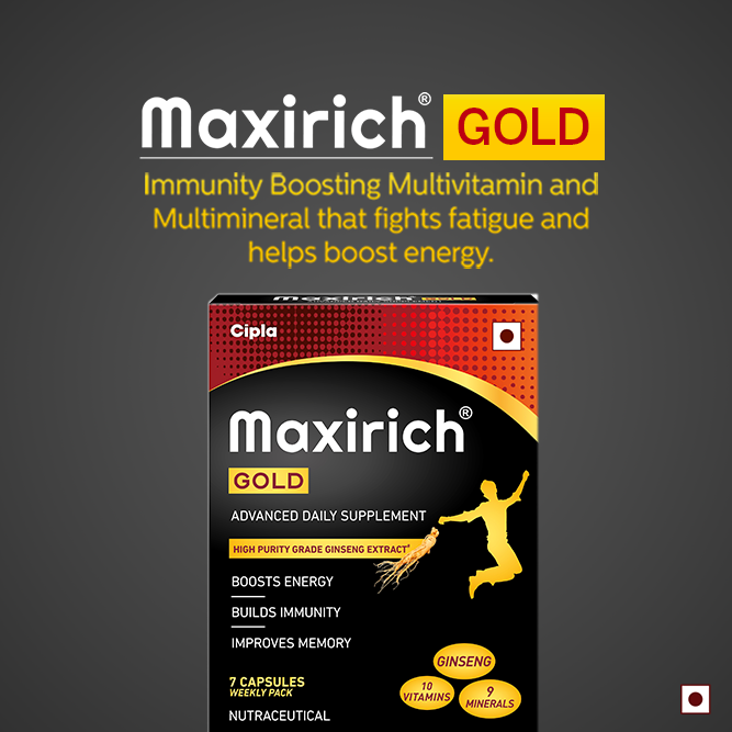 Maxirich Daily Multivitamin Helps Complete You Nutrition