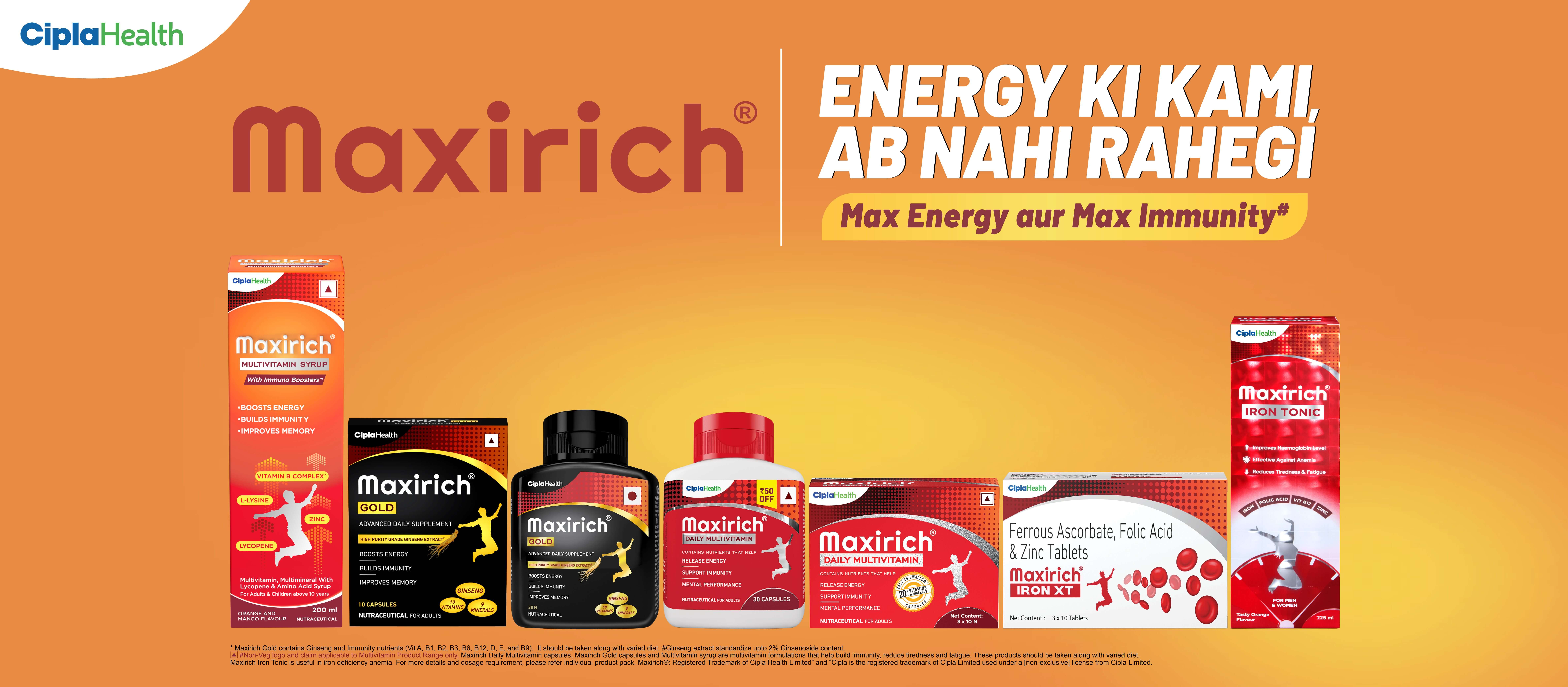 max energy max immunity