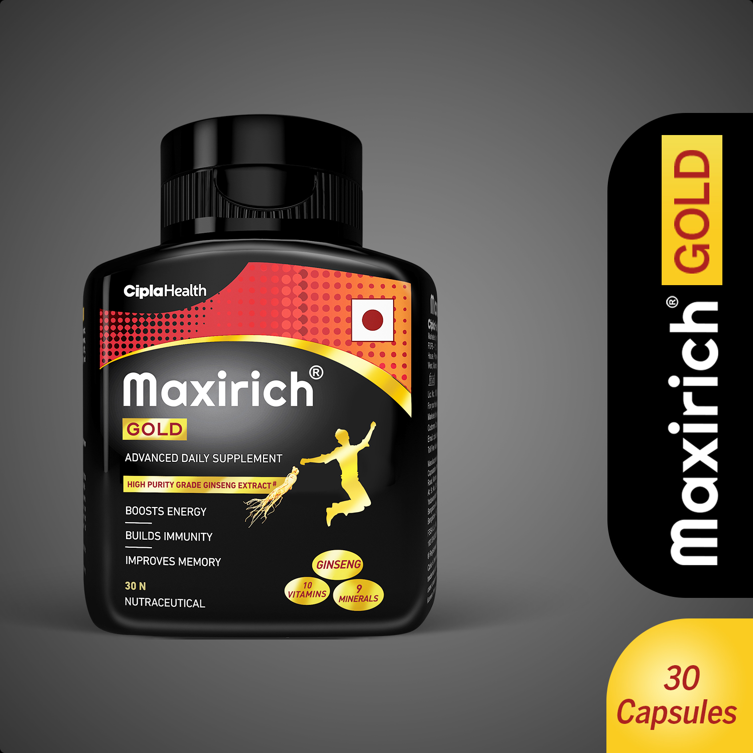 Maxirich Gold Bottle - Monthly Pack