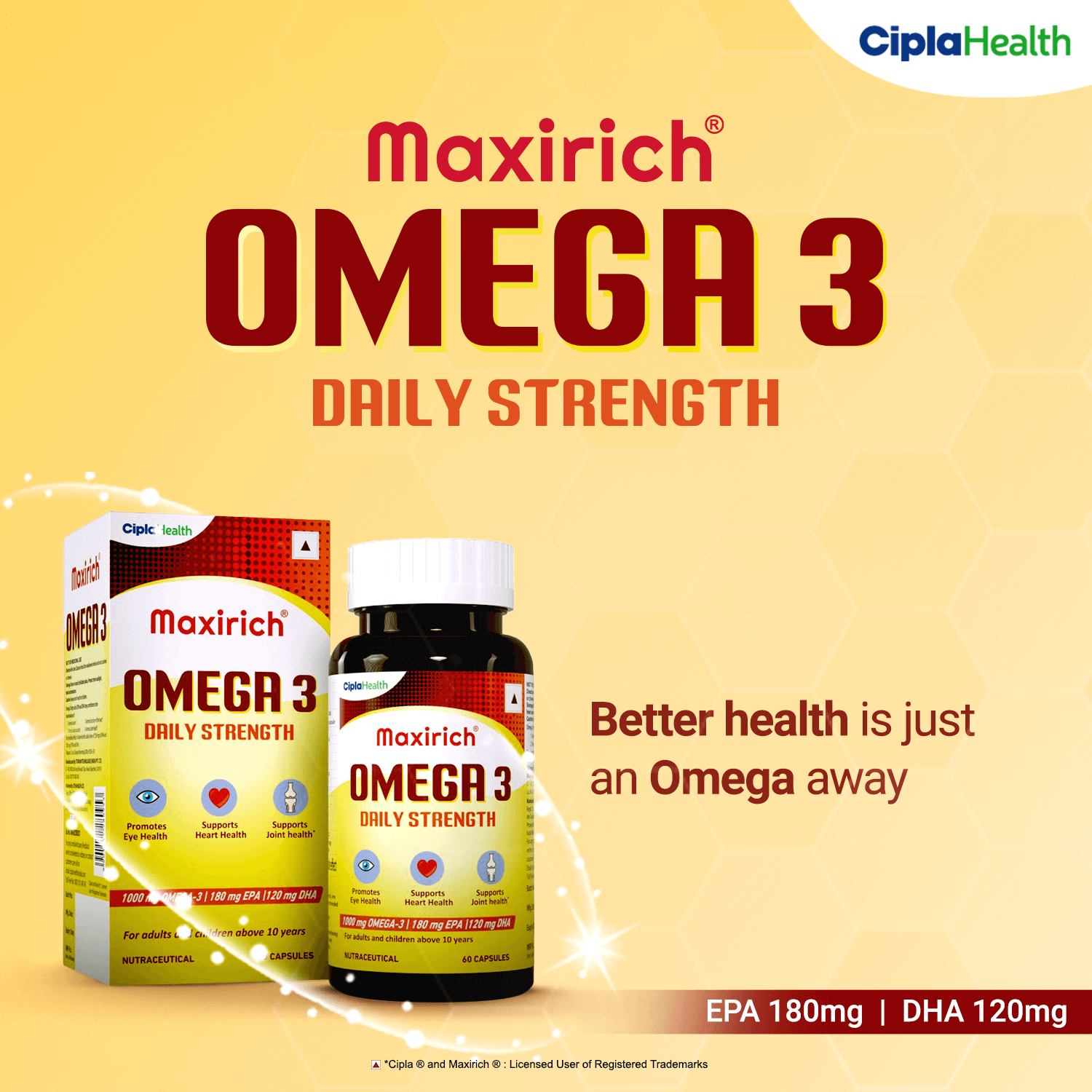 Maxirich Omega 3 Daily Strength