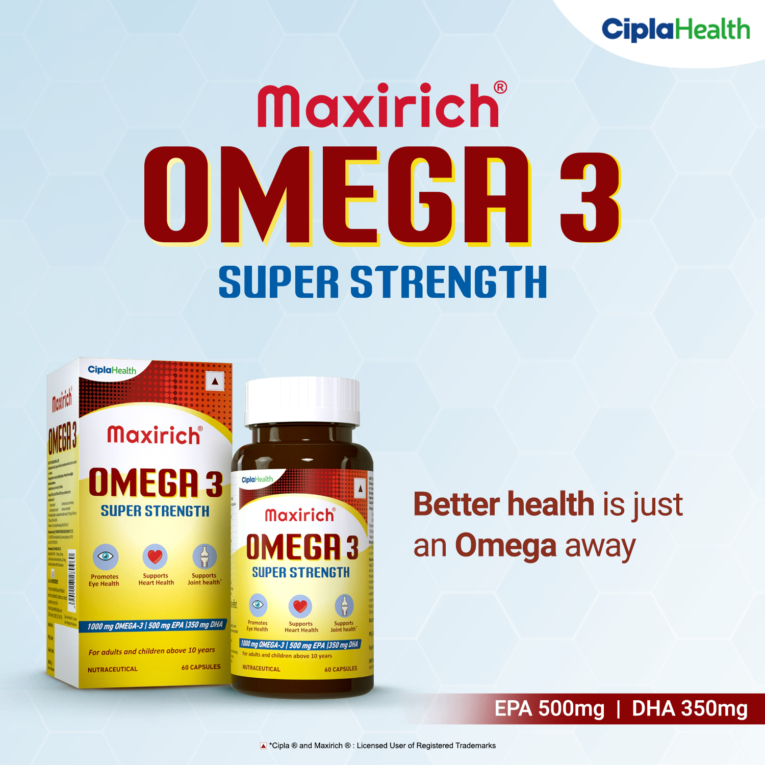 Maxirich Omega 3 Super Strength