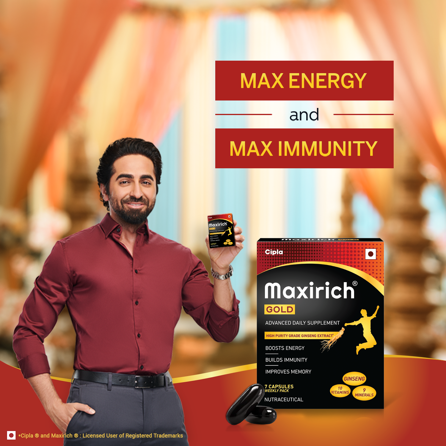 Maxirich Daily Multivitamin Helps Complete You Nutrition