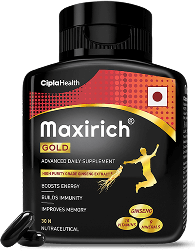 Maxirich Gold - Monthly Pack Of 30 Capsules