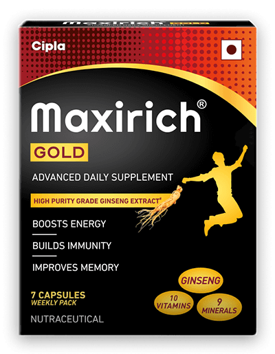 Maxirich Gold - Weekly Pack Of 7 Capsules 